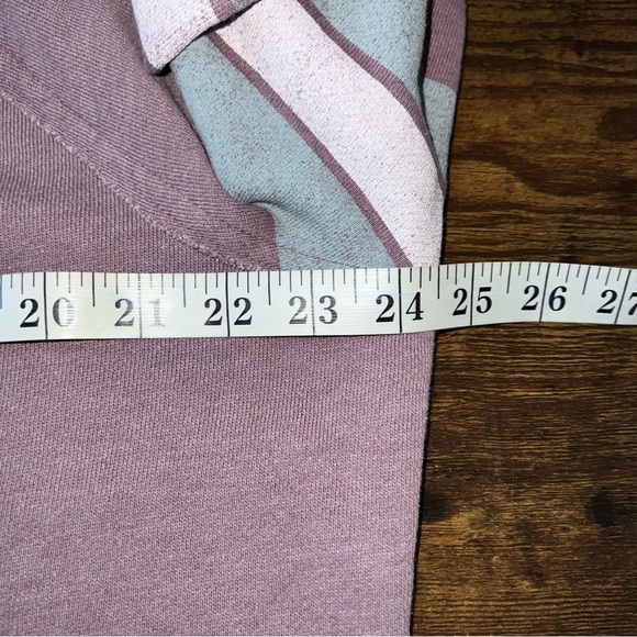 Aerie Sweater Size Medium Purple Cropped Oversized Slouchy NYC Pullover Cozy - Picture 2 of 9